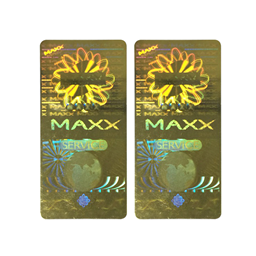 Этикетка с лазерной защитой от подделок Индивидуальная пломбирующая наклейка